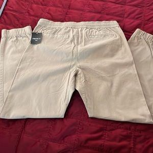 Khaki joggers pants